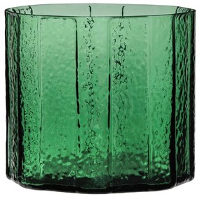 Hübsch Sklenená váza Emerald Green