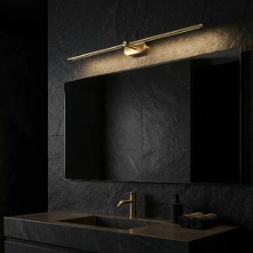 Toolight Toolight, LED nástenné svietidlo 80cm, 13W, 4000K, 1000lm, APP1894-1W, zlatá matná, OSW-66049