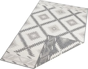 Hanse Home, DOPREDAJ: 120x170 cm Kusový koberec Twin Supreme 103428 Malibu grey creme – na von aj na doma, 120x170, šedá, chodba / predsieň