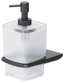 Dávkovač mydla AM.PM Inspire 2.0 AIB36922 nástenný, sklo, čierny