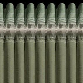 ZATEMŇOVACÍ ZÁVES NA PÁSKE ROSA 135X300 CM OLIVOVÁ
