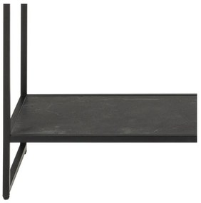 Čierna knižnica 120x185x35 cm Strington – Actona