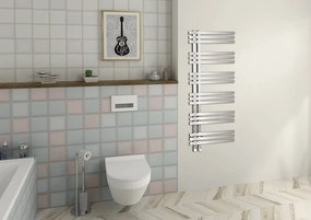 Sapho Sapho, VISTA vykurovacie teleso 500x1190 mm, nerez mat, NR613