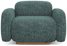 Tyrkysovomodré kreslo Ailani – Makamii