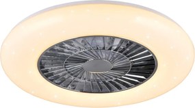 Biele/v striebornej farbe LED stropné svietidlo Visby – Trio