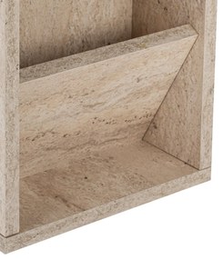 Odkladací stolík Filinta Travertine