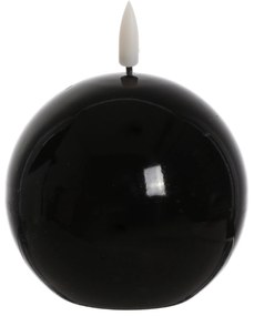LED svíčka IDALIA BEAD 11 cm černá