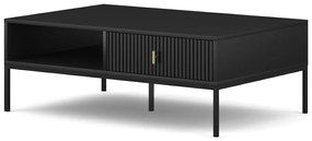 Konferenční stolek Maggiore 104 cm černý/zlatý