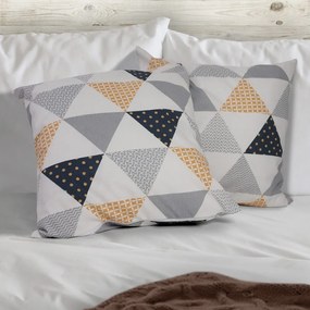 Polášek Bavlnená obliečka na vankúšik - Lenka - béžová | 40 x 40 cm