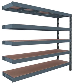 Trestles Prístavok k regálu 2400x2200x600, 5 políc Farba: modrá