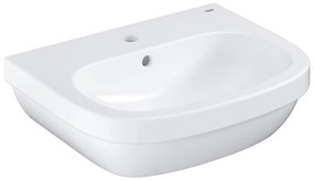 Umývadlo Grohe Euro Ceramic 55x45 cm alpská biela otvor pre batériu uprostred 39336000