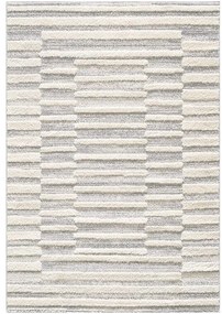 Koberec Art 1,9/2,7 FR2665 biely/sivý