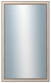 DANTIK - Zrkadlo v rámu, rozmer s rámom 60x100 cm z lišty PROVENCE biela (2652)