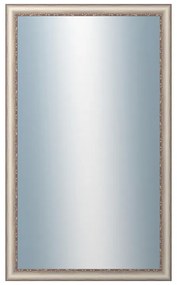 DANTIK - Zrkadlo v rámu, rozmer s rámom 60x100 cm z lišty PROVENCE biela (2652)