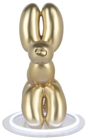 Dizajn LED lampa DOG POP ART gold