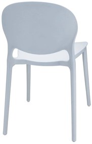 Dekorstudio Plastová stolička JUSTIN biela