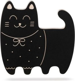 Drevená kriedová tabuľa kocúr Filip