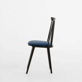 Velúrová stolička TANARO modrá