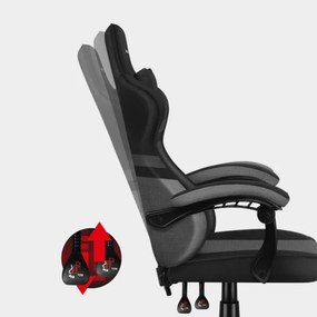 Herné kreslo Force 4.4 Grey Mesh