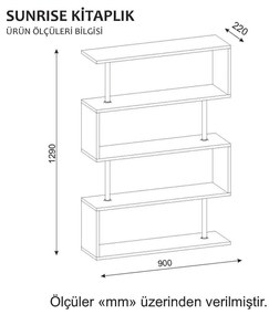 Regál Sunshine (biela). Vlastná spoľahlivá doprava až k Vám domov. 1088787