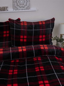 Francúzske obliečky mikroplyš Exclusive – Scot červené