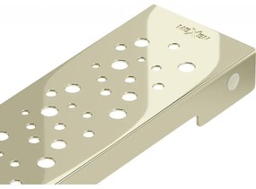 Mexen M12 kryt na nerezový žľab 70 cm, zlatá, 1521070