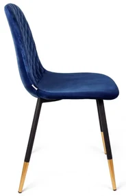 Stolička NOIR zamatová granátová SS22 933480