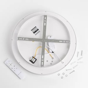 Brilagi - LED stmievateľné stropné svietidlo FALCON II LED/67W/230V pr. 40 cm biele + diaľkové ovládanie