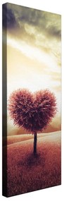 Obraz na plátne Strom lásky PC039 30x80 cm