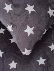 Francúzske obliečky mikroplyš Exclusive – Stars grey