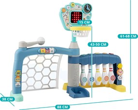 Krytá športová hala pre 5-členné tímy