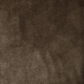 Dekorstudio Záves VILLA z exkluzívneho zamatu 140 x 250 cm v hnedej farbe - dekoračné kolieska