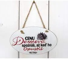 MAKRO - Tabulka s nápisom 14x23cm