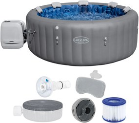 BESTWAY Lay-Z-Spa Santorini EnergySense HydroJet Pro Vírivka, 216 x 80 cm, 7 osôb 6001T