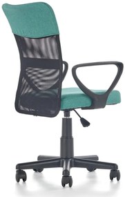 Detská otočná stolička TIMMY tyrkysovočerná