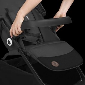 Lionelo - Športový kočík EMMA ONE čierna