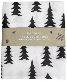 Fine Little Day Plátený obrus Gran Black 147x147 cm