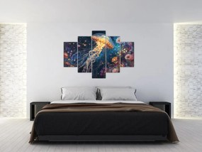 Obraz - Magická medúza (150x105 cm)