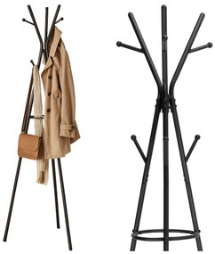 Predsieňový vešiak ERIS čierny