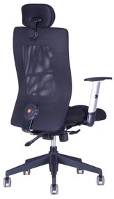 Kancelárska stolička na kolieskach Office Pro CALYPSO XL SP4 – s podrúčkami a podhlavníkom Červená 13A11