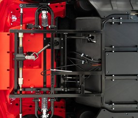 Ramiz Mercedes Benz MAYBACH G650 STRONG vozidlo Červená