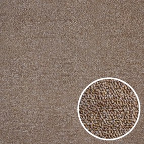 Betap, Koberec metráž Rambo-Bet 93, na mieru, šíře 3m,4m,5m, hnedá, ab (mriežka), kuchyňa