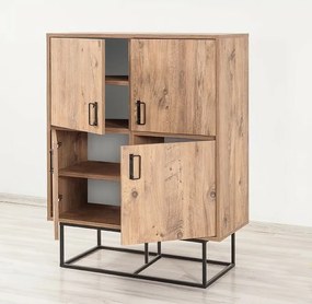 Skrinka Quantum Atlantic Pine and Black