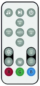 Solight WO62 - LED RGB Stmievateľná lampa RAINBOW LED/18W/230V Wi-Fi Tuya + DO