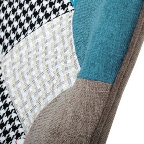 Hojdacie kreslo PW2, patchwork
