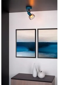 Lucide 08927/01/35 - Bodové svietidlo POLA 1xE27/60W/230V modrá