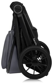 Lionelo - Kombinovaný kočík 3v1 LAYLA Grey Stone