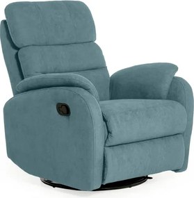 Kreslo ELEGANT 3 polohovacie, tyrkysová (soro 86)