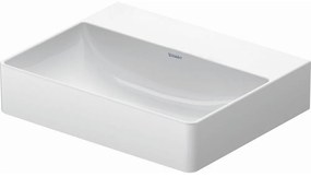 DURAVIT DuraSquare umývadlo do nábytku Compact, bez otvoru, bez prepadu, spodná strana brúsená, 500 x 400 mm, biela, 2356500079