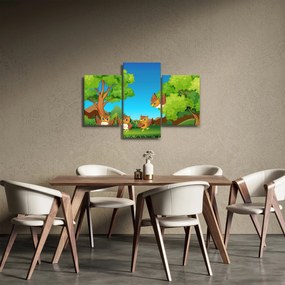 Obraz - Veselé sovičky (90x60 cm)